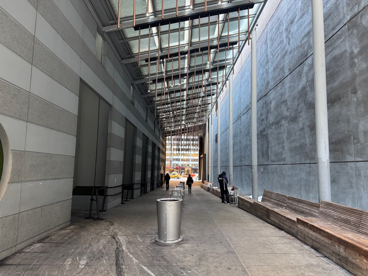 Hallway before AR overlay